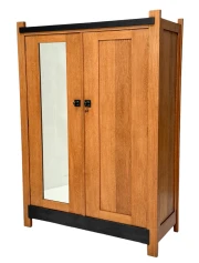 Art Deco Modernist Armoire or Wardrobe by Hendrik Wouda for Pander, 1924